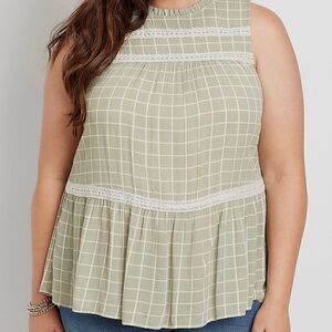 💕Maurices LARGE green top